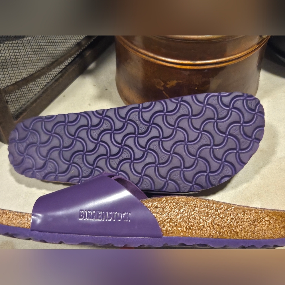 Birkenstock Women's Sandals in Rich Purple - Picture 3 of 4